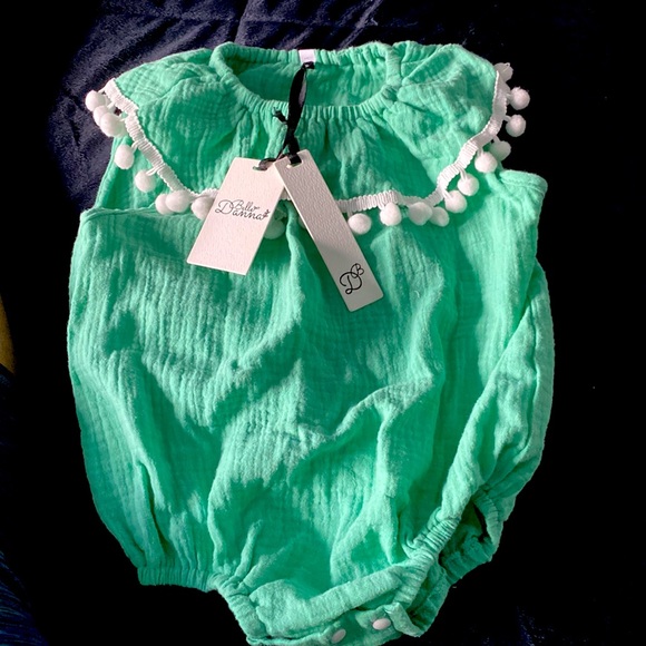 Infant Girls Summer Romper - Picture 1 of 4